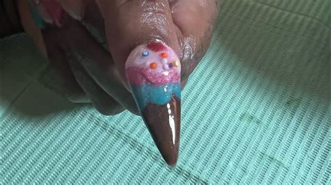 Nail Design Inspired By Longhairprettynails Youtube