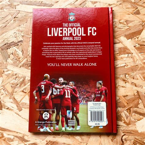 The Official Liverpool FC Annual 2023 – Stanchion