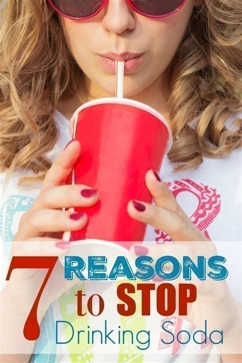 Reasons To Stop Drinking Soda