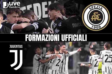 Formazioni Ufficiali Spezia Juventus Le Scelte Dei Due Allenatori