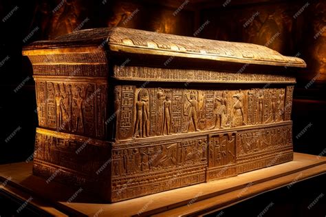 Premium AI Image | Great tomb of an Egyptian pharaoh