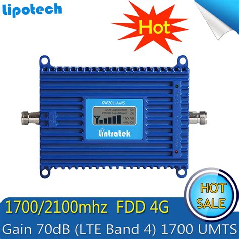 Lintratek Db Gain Aws Amplifier Fdd G Lte Band Cell