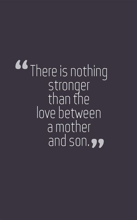 35 Beautiful Mother And Son Quotes With Images | Son love quotes, Son ...