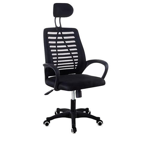 Scaun De Birou Ergonomic Cu Tetiera Mesh Negru EMAG Ro