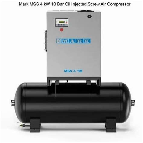 Mark Mss Kw Bar Oil Injected Screw Air Compressor At Rs