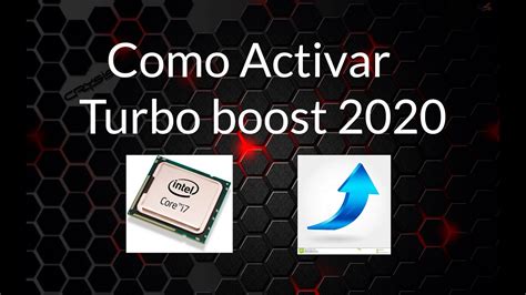 Como Activar Turbo Boost Para Mejorar Rendimiento Laptop Youtube