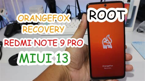 Install Twrp Orangefox Recovery Root Redmi Note Pro Miui