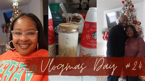 Vlogmas Day Christmas Eve Vlogmas Red White Christmas