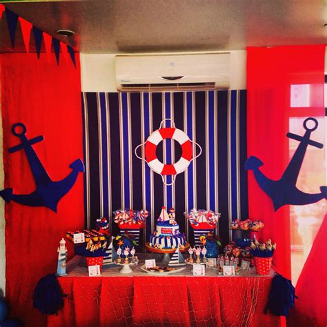 Sailor Themed Baby Shower