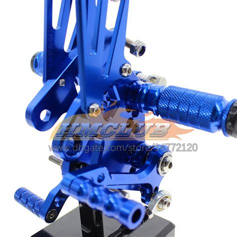 Motocicleta Ajustable Cnc Reposapi S Reposapi S Juego Trasero Pedal