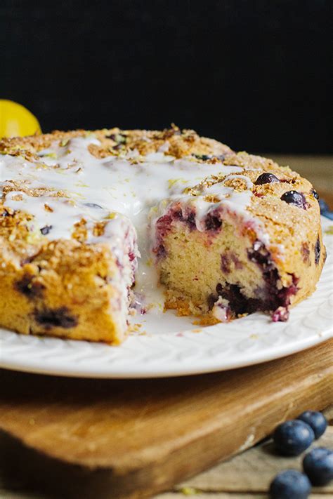 Blueberry Lemon Breakfast Cake