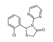 2 2 Clorofenil 3 Pirimidin 2 Il 1 3 Tiazolidin 4 Ona CAS 96733 50 5