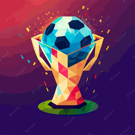 Premium Vector | WORLD CUP TROPHY ILLUSTRATION