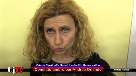 Intervista A Valeria Cardinali Presentato Il Comitato Umbro Per Andrea