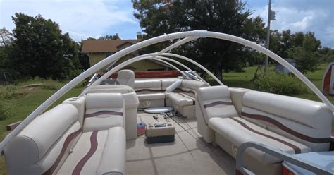 Pontoon Boat Cover Support Systems (+ Homemade DIY) - Pontooners