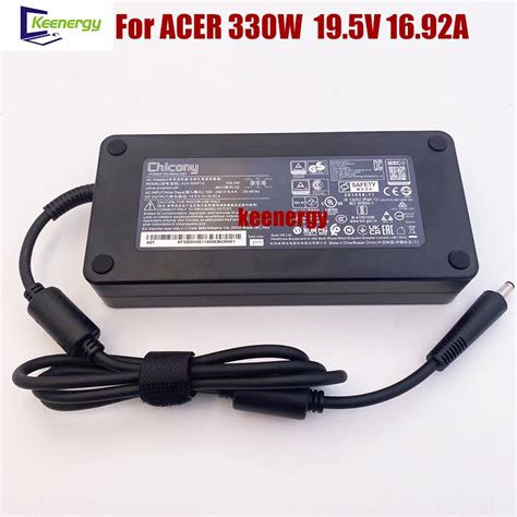 For Acer Predator Helios 16 Gaming Laptop Adapter 330W 19 5V 16 92A