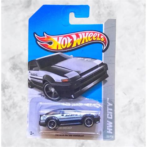 Hot Wheels Toyota AE JDM Initial D Shopee Malaysia
