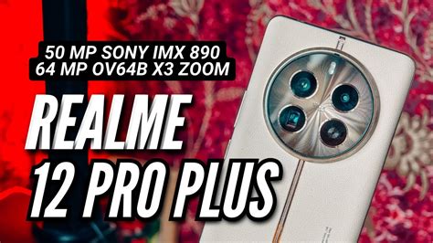 REALME 12 PRO PLUS Флагманская Камера 50 MP SONY IMX 890 64 MP x3