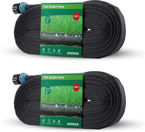 Amazon Joosen Soaker Hose Ft Packs Flat Double Layer