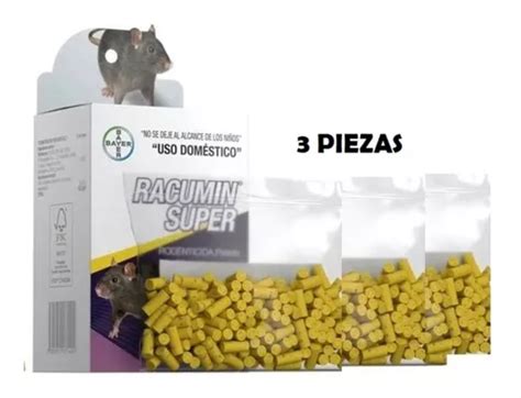 Racumin Super Bayer Pellets Grms Control De Ratas Y Rat N Env O Gratis