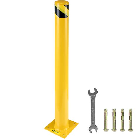 VEVOR Safety Bollard 48 X4 5 Safety Barrier Bollard 4 1 2 OD 48