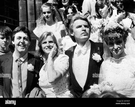 Paul McCartney's Brother's Wedding Stock Photo - Alamy