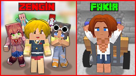 FAKİR BEBEK VS ZENGİN BEBEK Minecraft YouTube