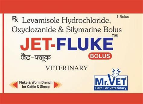 Levamisole Hydrochloride Oxyclozanide Silymarin Veterinary Bolus At Rs