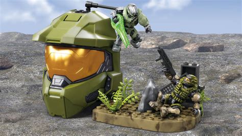 Mega Infinite Construx HALO Last Spartan Standing GWY97 New Toys & Hobbies MEGA Bloks Building Toys