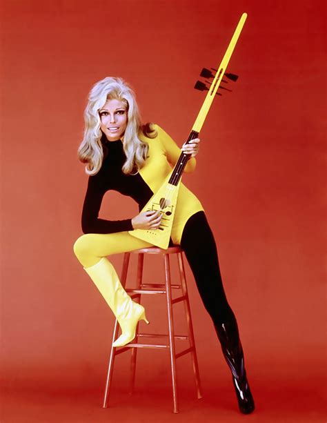 Nancy Sinatra In Black And Yellow 1966 Oldschoolcool