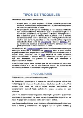 Troquelado Cuestionario PDF