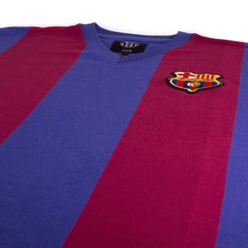 COPA FC Barcelona 1976 77 Home Retro Football Shirt Football Shirt