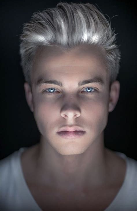 Pin On Hair Men Hair Color Mens Hairstyles White Hair Men