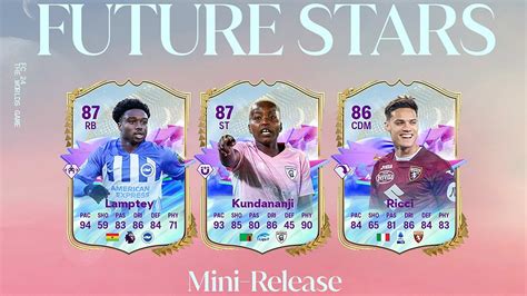 Ea Fc 24 Icons Future Stars Mini Release Fifaultimateteamit Uk