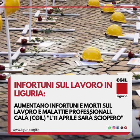 Infortuni Sul Lavoro In Liguria Aumentano Infortuni E Morti Sul Lavoro