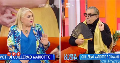 Lite In Diretta Tv Tra Rossella Erra E Guillermo Mariotto Sii Educato