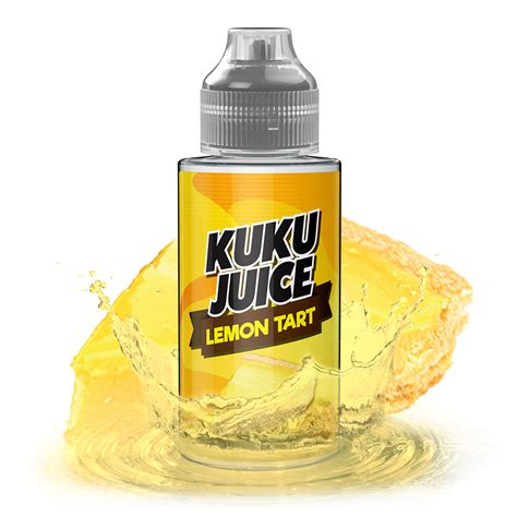 Best Lemon Tart Vape Juice UK 100ml E Liquid Kuku Juice