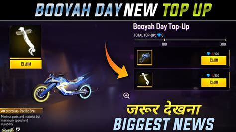 New Top Up Event Free Fire Booyah Day Top Up Event Today Booyah Day