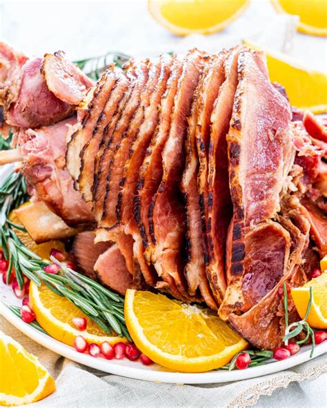 Crockpot Brown Sugar Cola Glazed Ham Jo Cooks