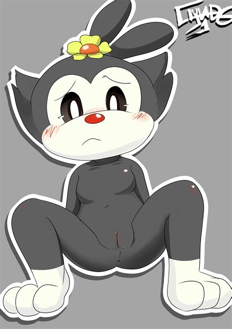 Rule 34 1girls Animaniacs Anthro Anus Black Fur Blush Blushing