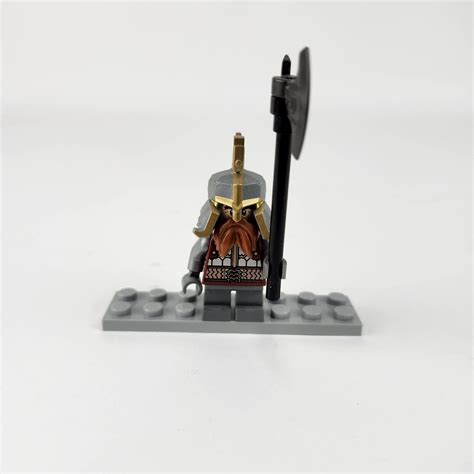 Lego The Hobbit Lord Of The Rings Minifigure Dain Ironfoot Lor107 79017 Ebay