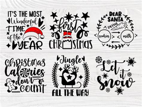 Christmas Bundle Svg Funny Christmas Shirt Svg So Fontsy