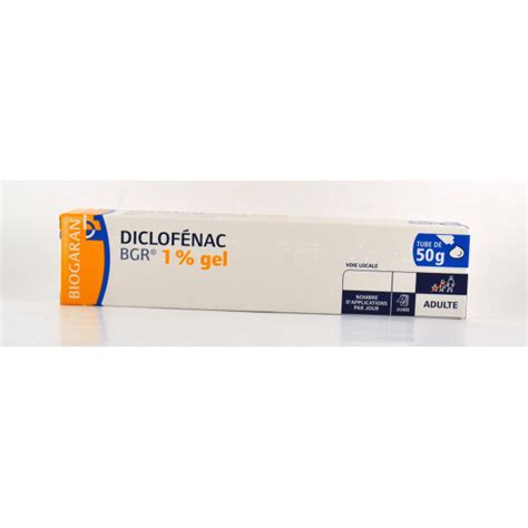 Diclofenac 1 Gel Anti Inflammatoire Biogaran 50g Biogaran