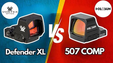 Vortex Defender Xl Vs Holosun Comp Things Competition Shooters