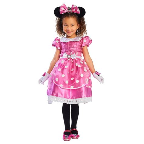 Minnie Mouse Costume for Kids – Pink | shopDisney