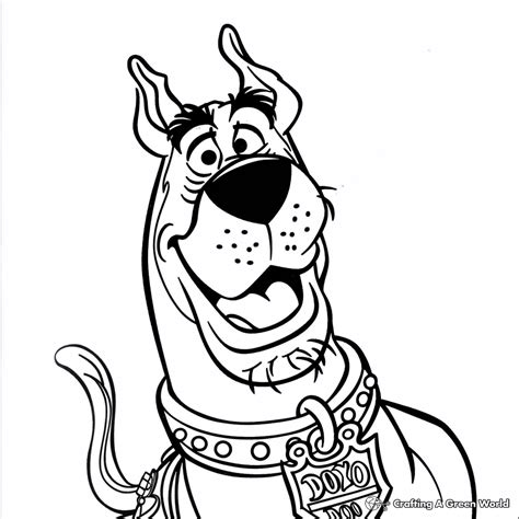 Desenho Do Scooby-doo Para Desenhar - 9