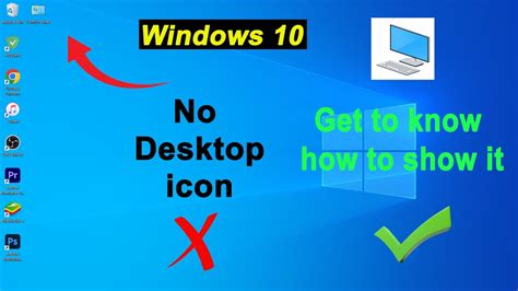 How To Show Desktop Icon Windows 10 11 Tech Support Youtube