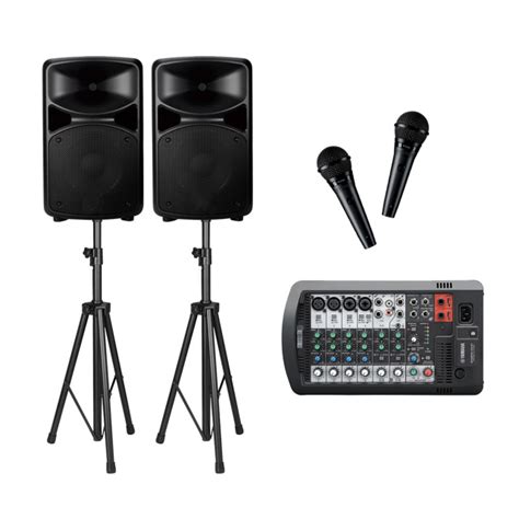 PA Sound System With Mixer / Speaker - Packages MXA100