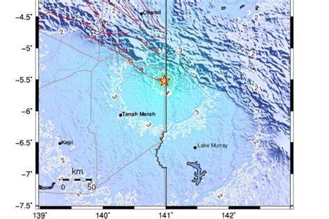 Gempabumi Tektonik M Guncang Boven Digoel Papua Rmolpapua Id