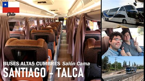 Viaje BUSES ALTAS CUMBRES SANTIAGO TALCA En Bus Marcopolo New G7 LLFX24